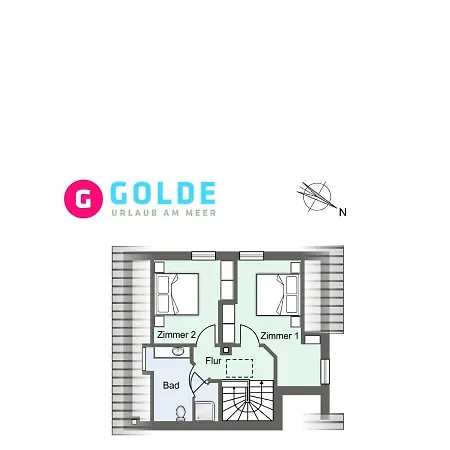 Nyaraló Reetdachhaus Kleine Krabbe Reetdachhaus Kleine Krabbe